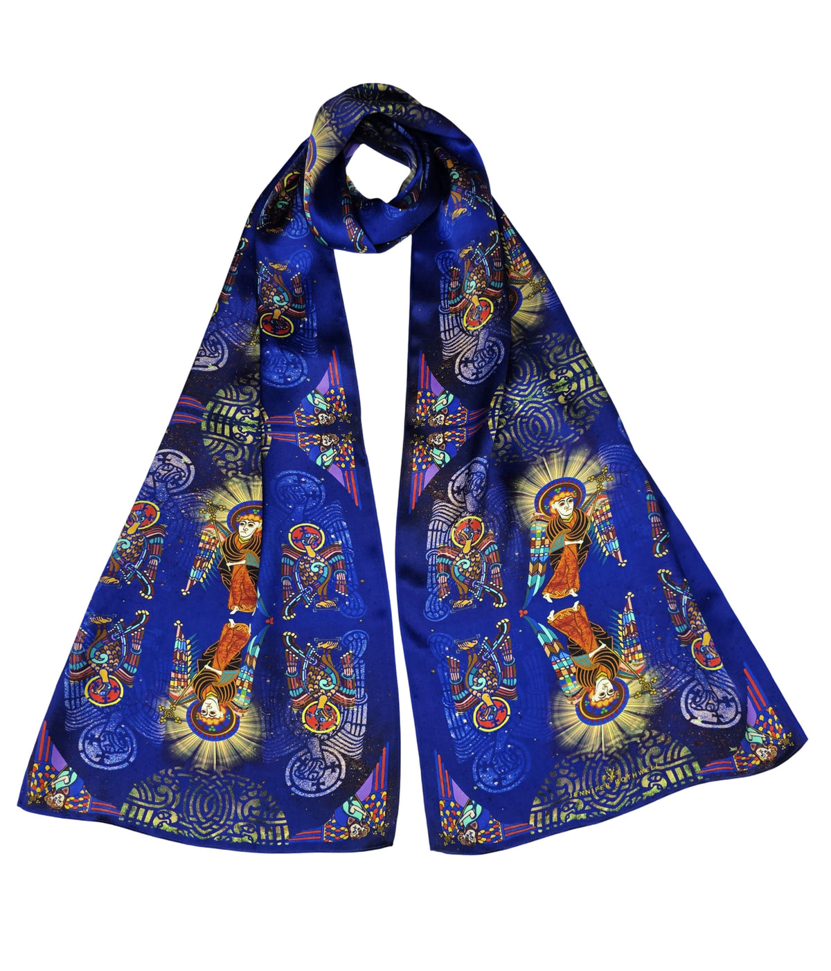 Man and Eagle Long Scarf