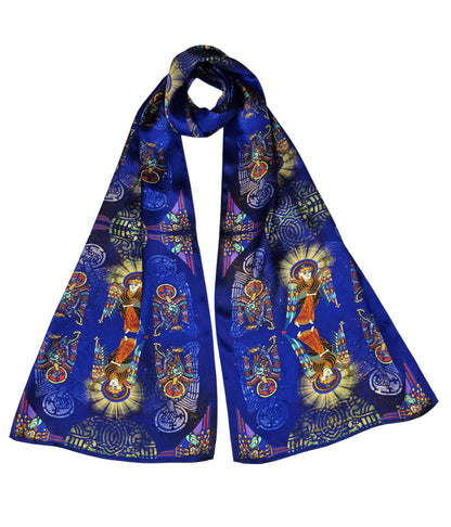 Man and Eagle Long Scarf