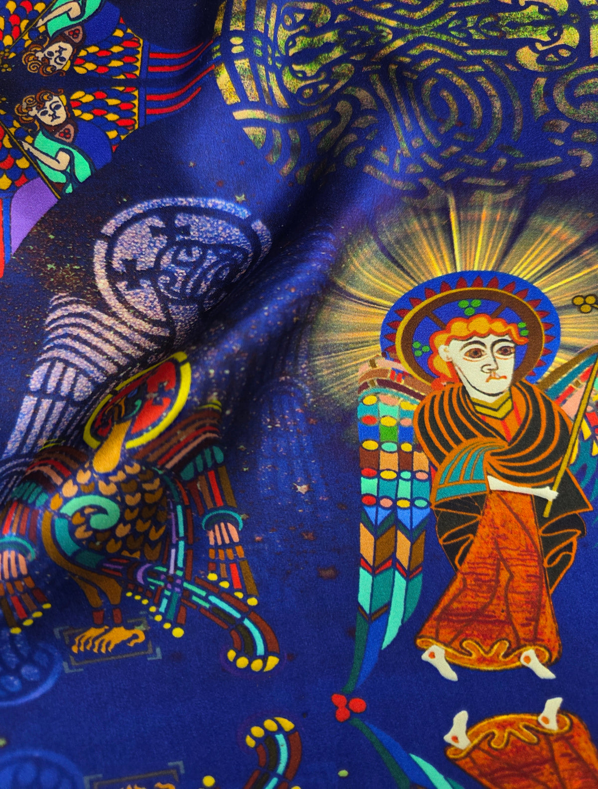 Man and Eagle Long Scarf
