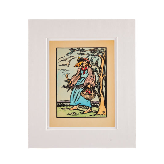 O Wind Illustration Mary Cottenham Yeats 1869 -1947