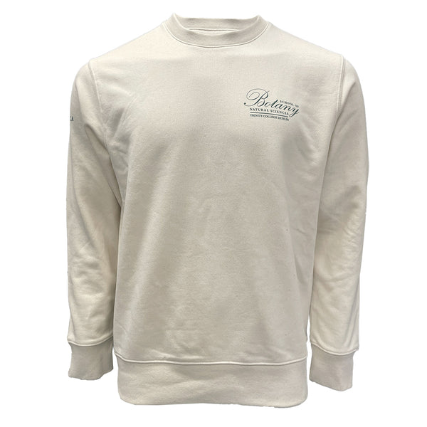 Cream Trinity Botany Back print Sweatshirt