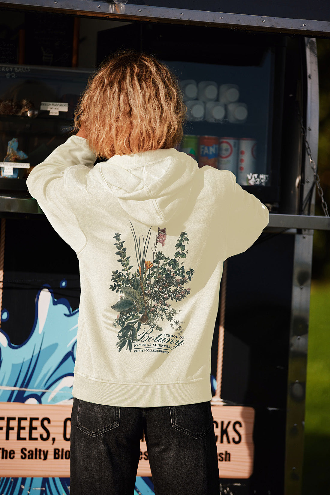 Cream Trinity Botany Hoodie