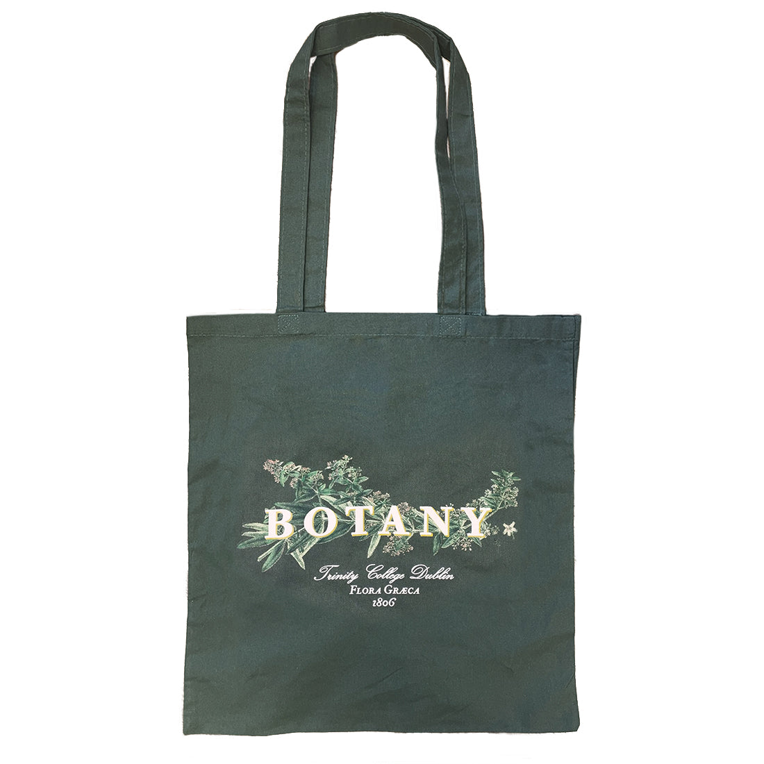 Green Trinity Botany Tote Bag