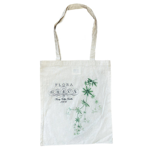 Cream Trinity Flora Graeca Tote Bag