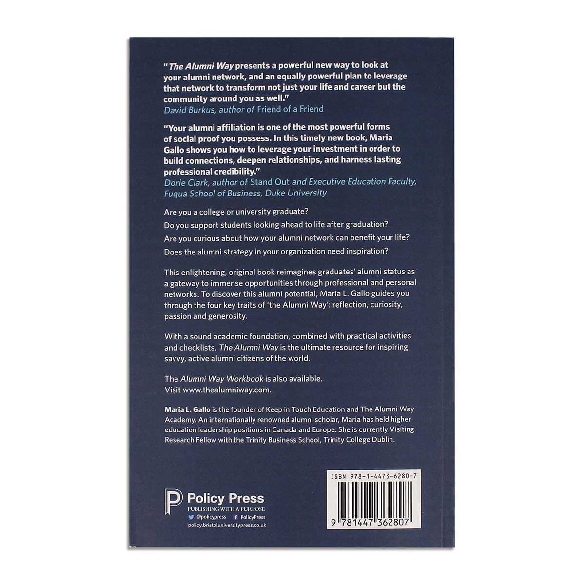 The Alumni Way by Maria L. Gallo