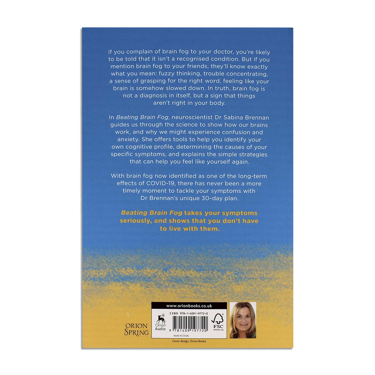 Beating Brain Fog: Your 30-Day Plan to Think Faster, Sharper, Better by Dr. Sabina Brennan