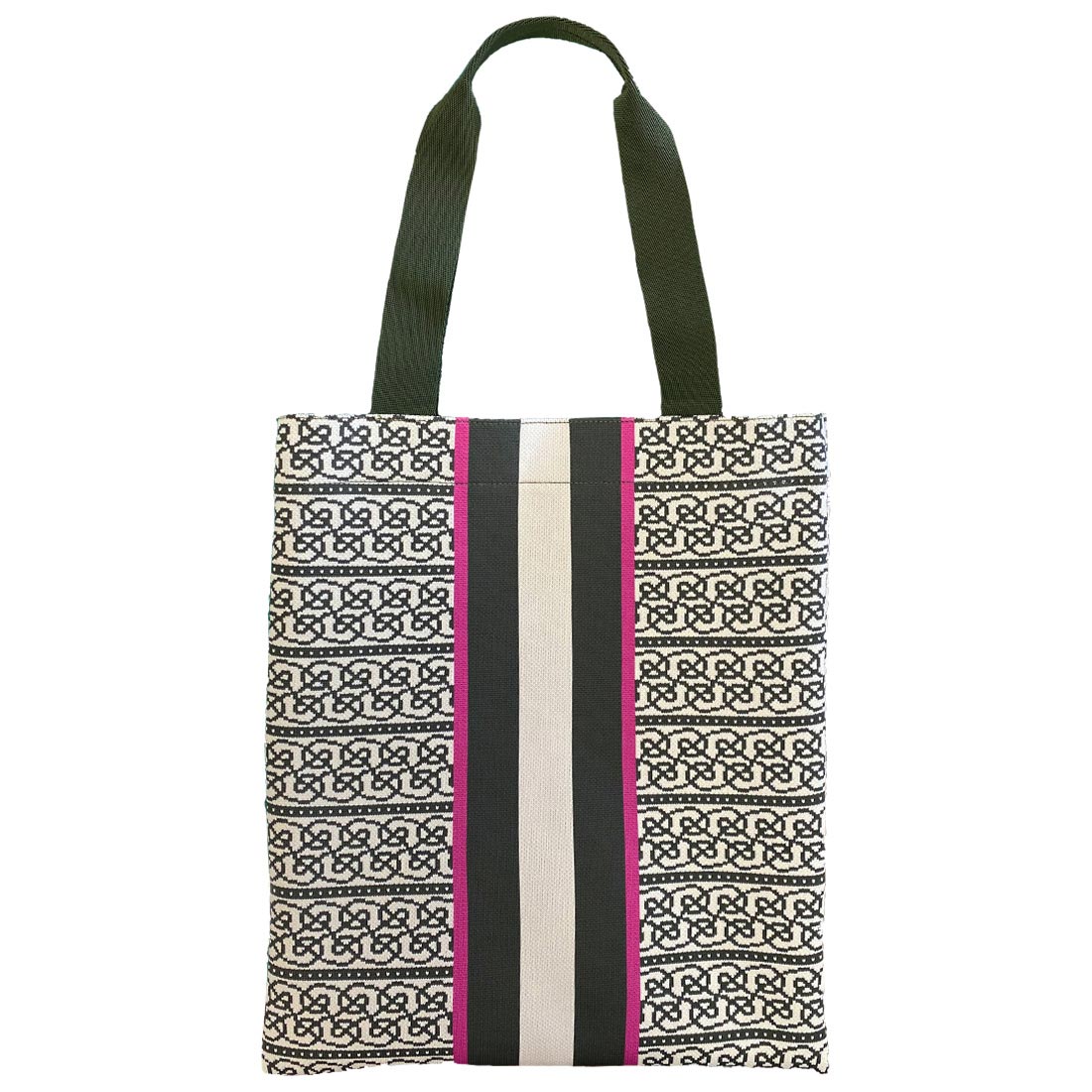 Celtic Knot Jacquard Tote Bag