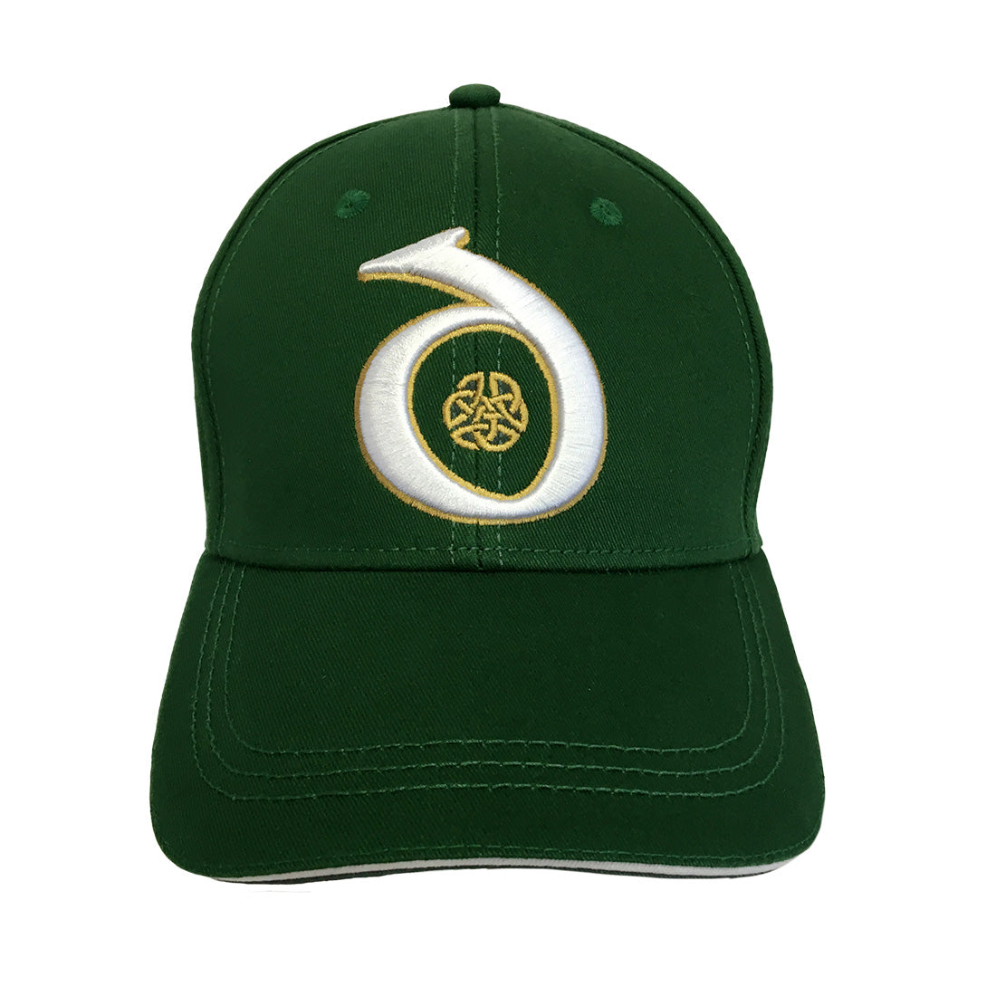 Book of Kells Alphabet Cap Bottle Green