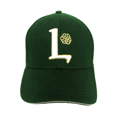 Book of Kells Alphabet Cap Bottle Green