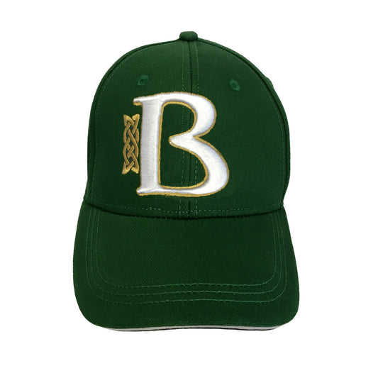 Book of Kells Alphabet Cap Bottle Green