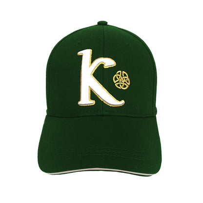 Book of Kells Alphabet Cap Bottle Green