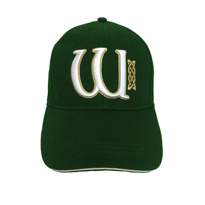 Book of Kells Alphabet Cap Bottle Green