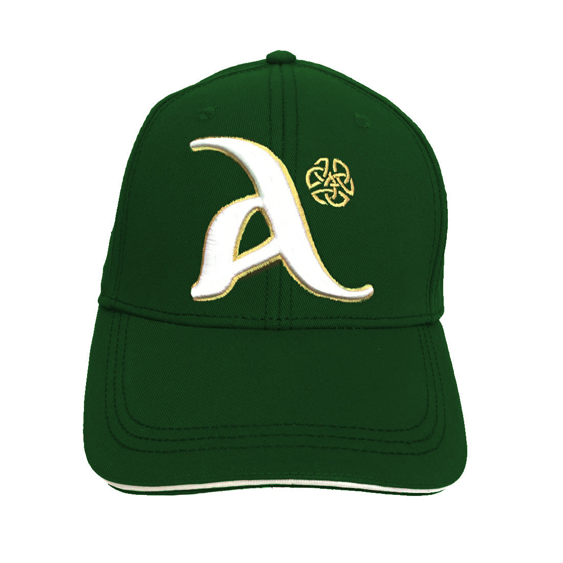 Book of Kells Alphabet Cap Bottle Green