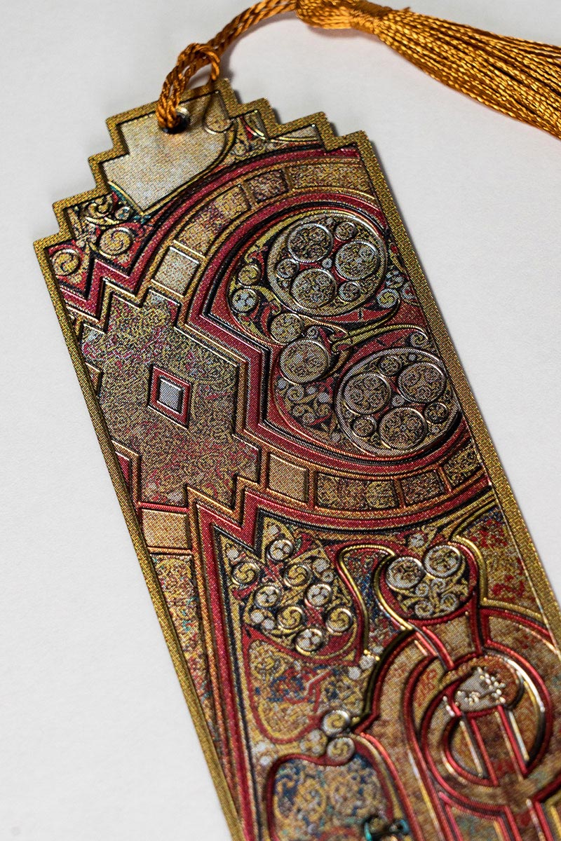 Book Of Kells Foil Bookmark - Chi Rho