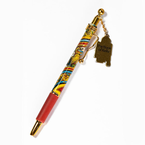 Book of Kells Eagle Black Charm Pen