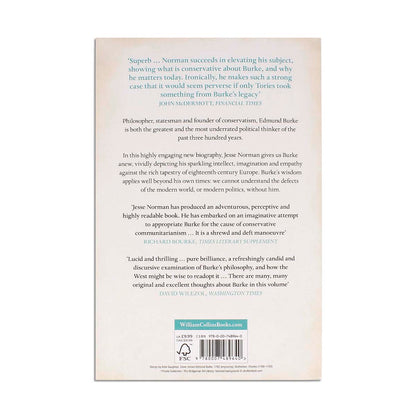 Edmund Burke: The Visionary Who Invented Modern Politics Paperback by Jesse Norman