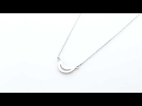 Trinity College Dublin Sterling Silver Modern Pendant Long Room