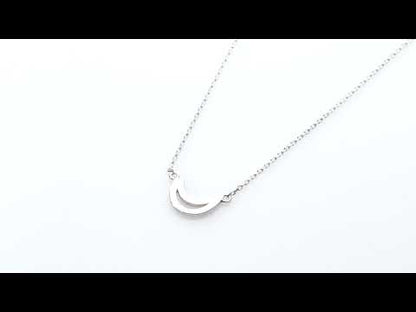 Trinity College Dublin Sterling Silver Modern Pendant Long Room