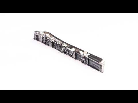 Sterling Silver Trinity College Dublin 1592 Collection Tie Bar