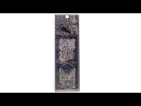Trinity College Dublin - 3 Attractions Bookmark Silver