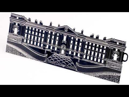 Trinity College Dublin - Entrance Building Bookmark Silver
