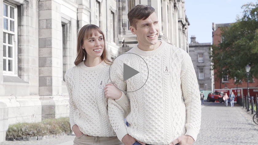 Traditional Aran Zipped Hooded Jacket