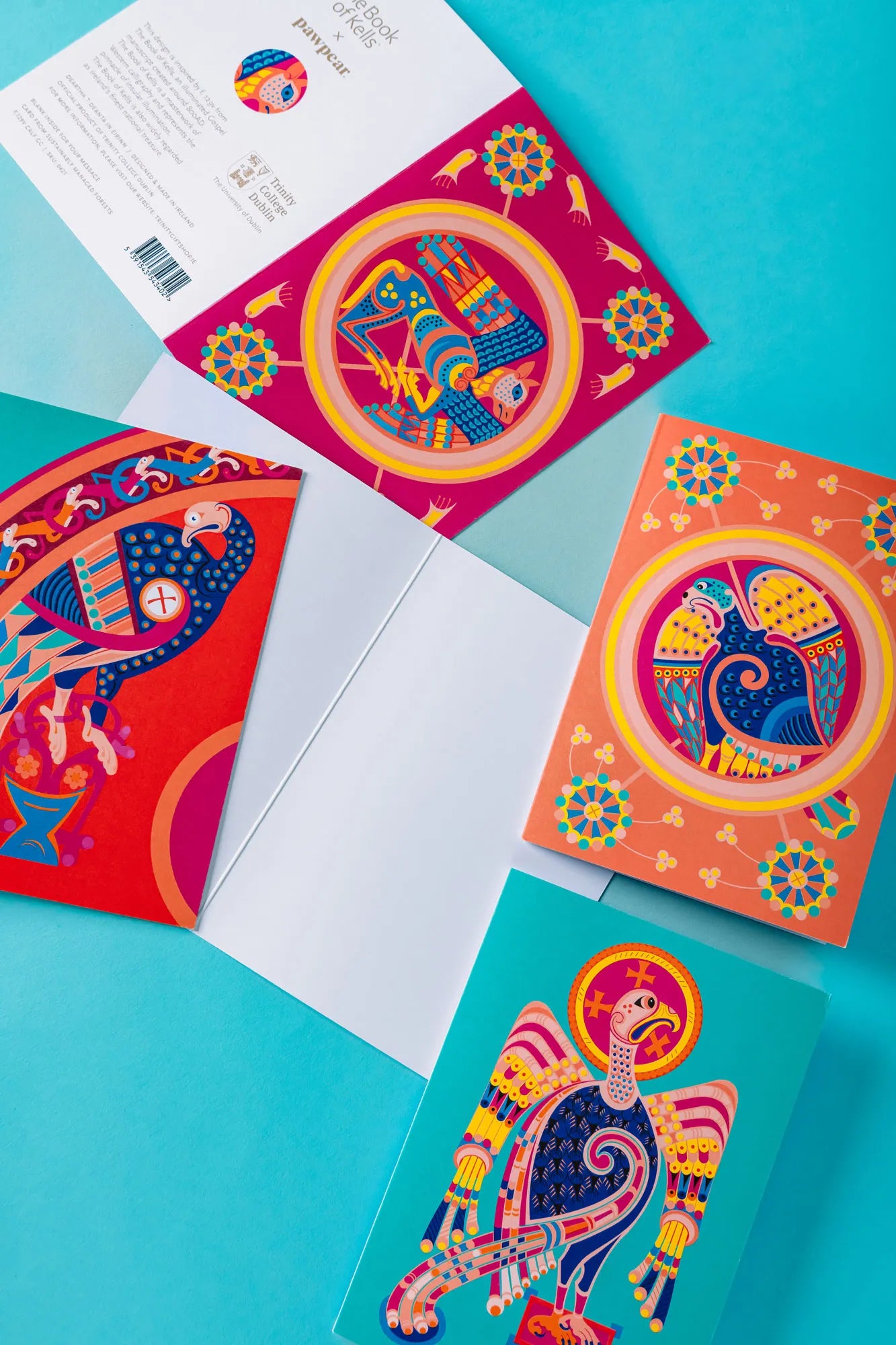 Book of Kells X Pawpear – Winged Creatures Greeting Card Box