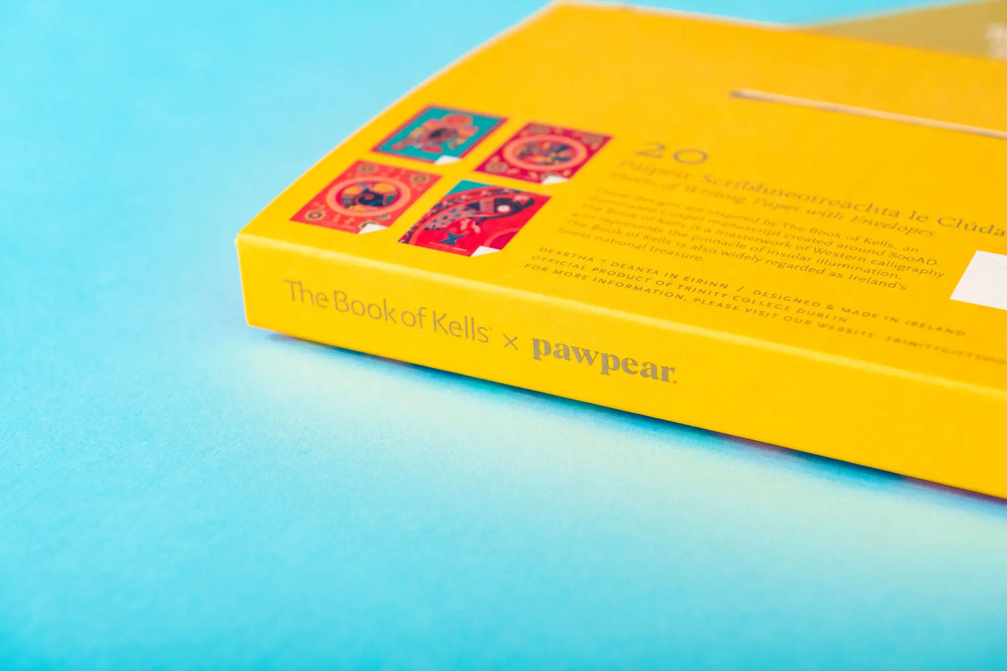 Book of Kells X Pawpear – Winged Creatures Writing Set