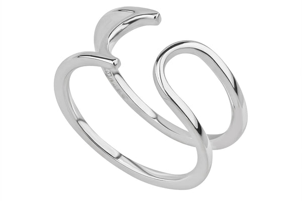 Trinity College Dublin Sterling Silver Ring Modern Long Room