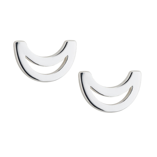 Trinity College Dublin Sterling Silver Stud Earrings Long Room Modern