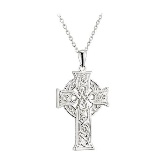 Solvar Sterling Silver Apostles Ladies Cross