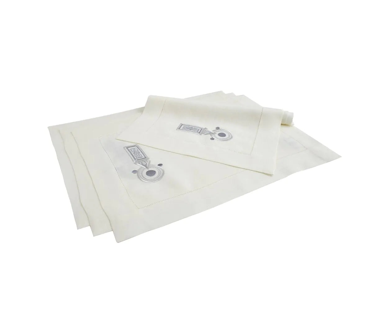 Book of Kells Irish Linen House Placemats White