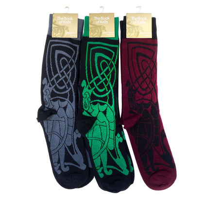 Book of Kells Mens Sock Gift Box