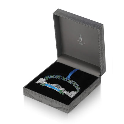 Trinity College Dublin - Entrance Building 2D Decoration Silver