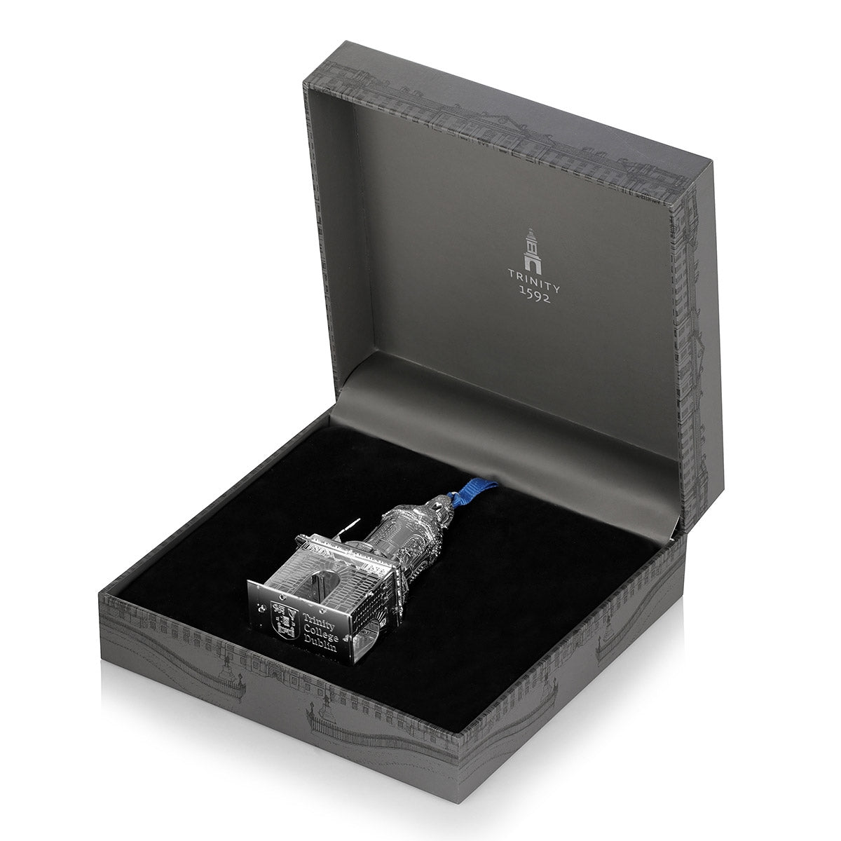 Trinity College Dublin - Campanile 3D Decoration Silver