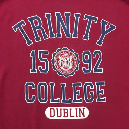 Trinity College Dublin 1592 T-shirt Burgundy