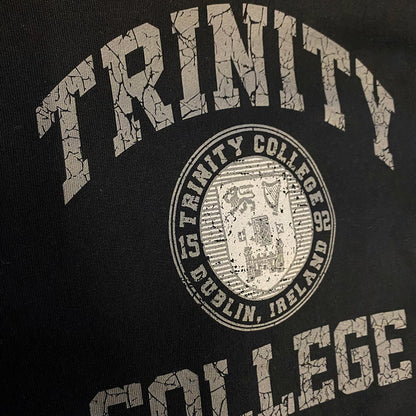 Trinity Print BCI Cotton Premium T-shirt - Black & Grey