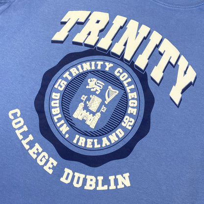 Trinity College Dublin Cornflower Blue Trinity Crest T-shirt