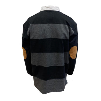 Trinity BCI Premium Rugby Jersey - Black & Grey