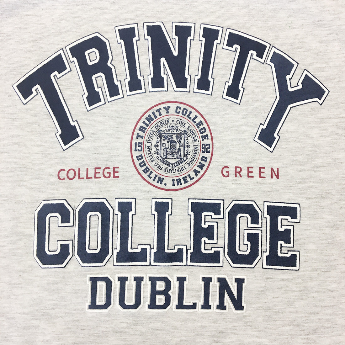 Trinity College Dublin 1592 T-shirt Grey Marl