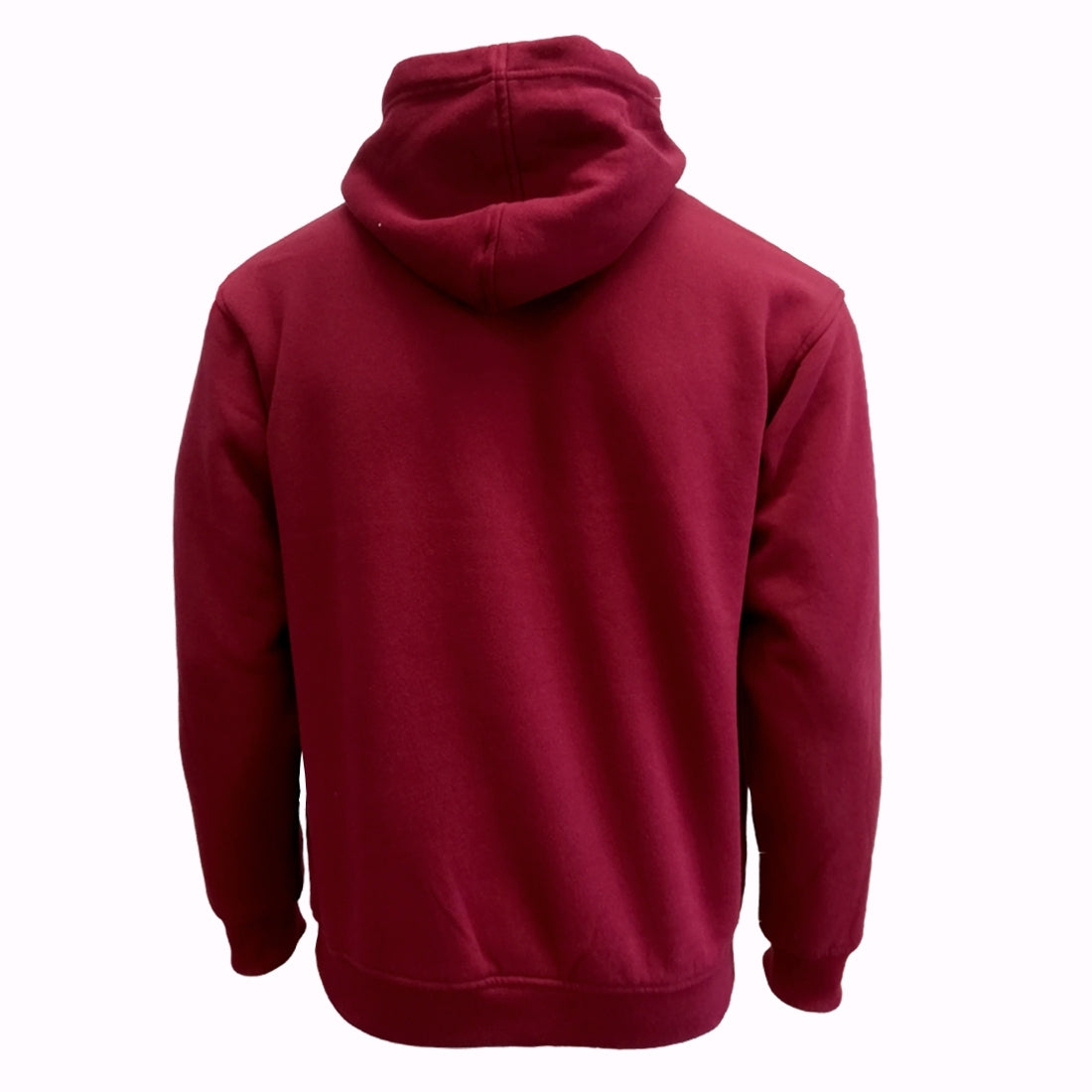 Trinity College Dublin Crest Hoody Burgundy & White