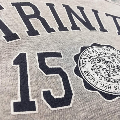 Trinity College Dublin 1592 Hoody Grey Marl And Navy