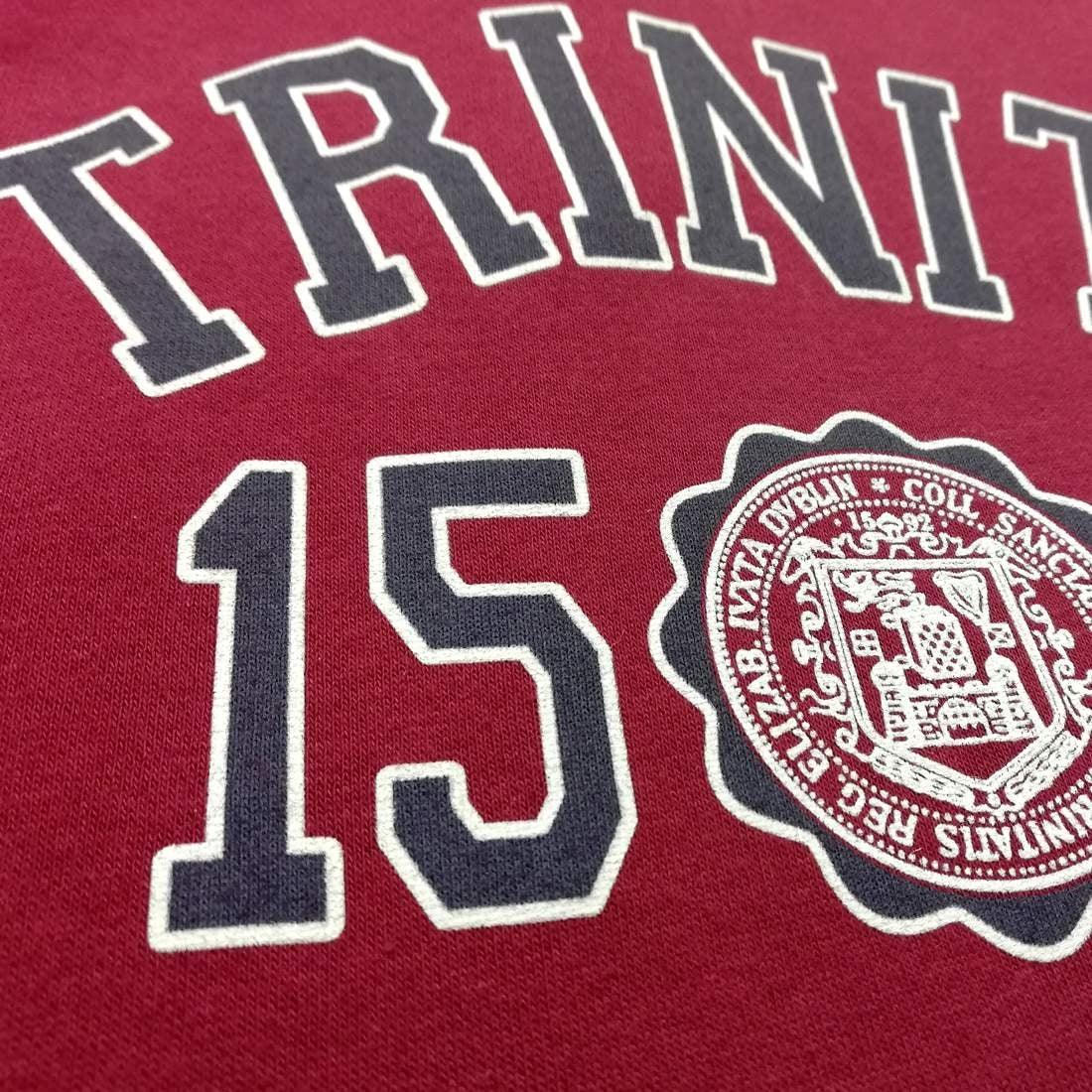 Trinity College Dublin 1592 Sweatshirt Burgundy & Navy