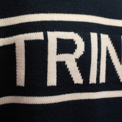 Trinity College Dublin Knitted Jumper Navy & Natural