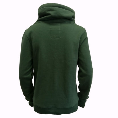 Trinity College Dublin 1592 Crossover Neck Midnight Green