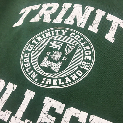 Trinity College Dublin Crest Hoody Bottle Green