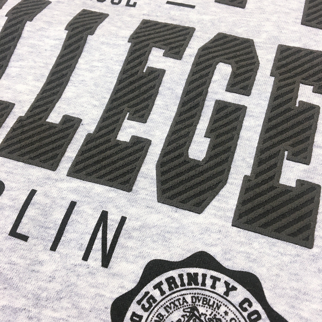 Trinity College Dublin Sweatshirt Marl Grey