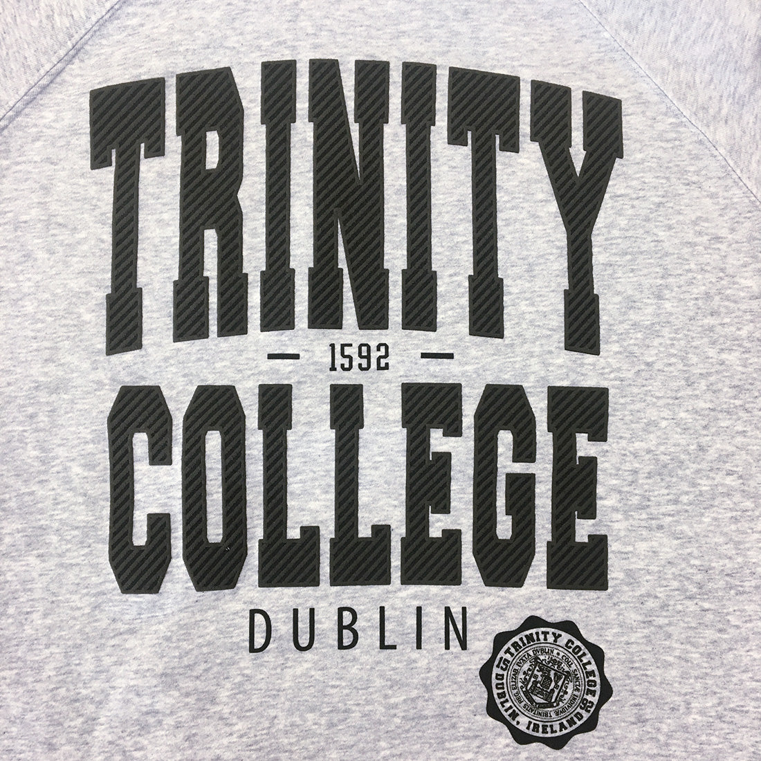 Trinity College Dublin Sweatshirt Marl Grey