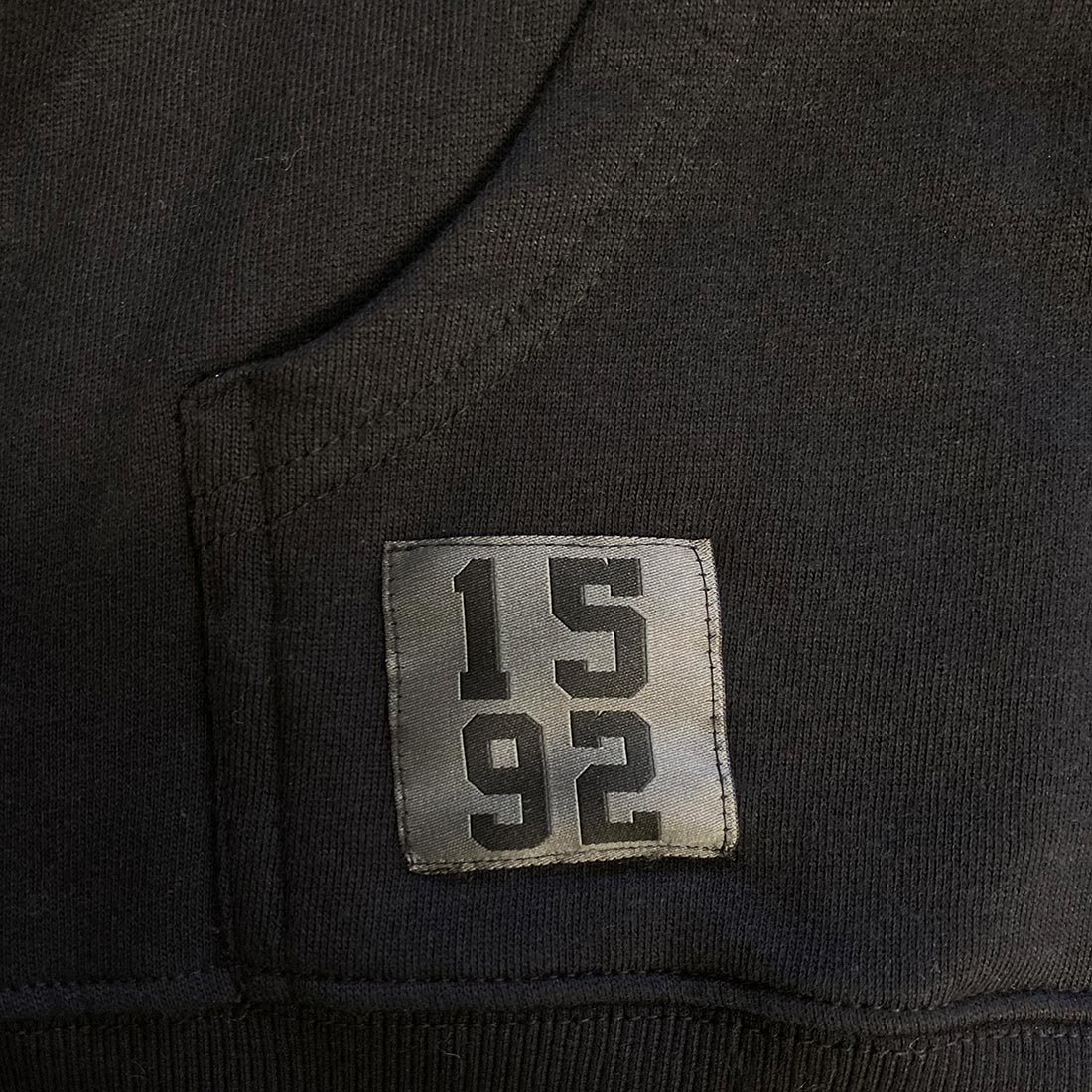 Trinity Print BCI Cotton Premium Hoody - Black & Grey