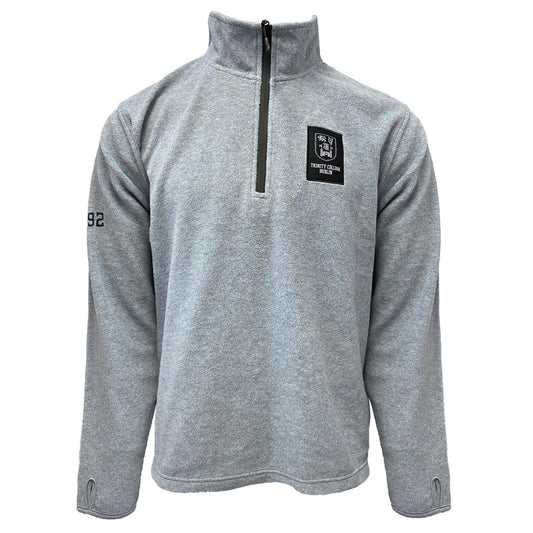 Trinity Premium Micro Fleece 1/4 Zip - Grey Marl